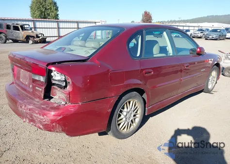 2002 Subaru Legacy Gt Limited z USA, uszkodzony, nr VIN 4S3BE656827209247